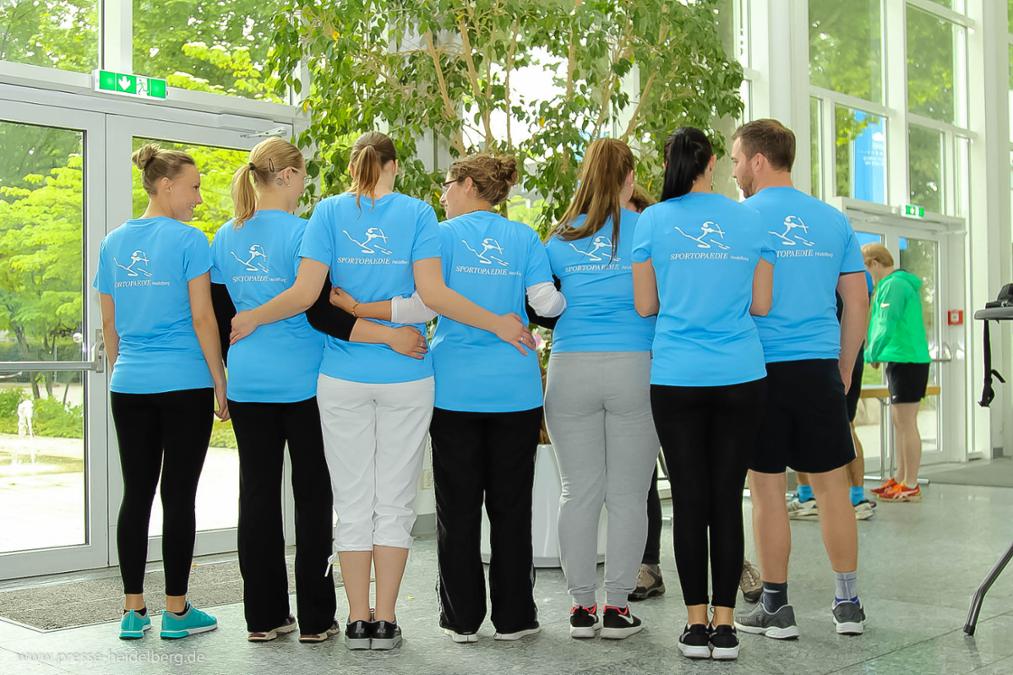 Sportopaedie Heidelberg beim DKFZ Spendenlauf