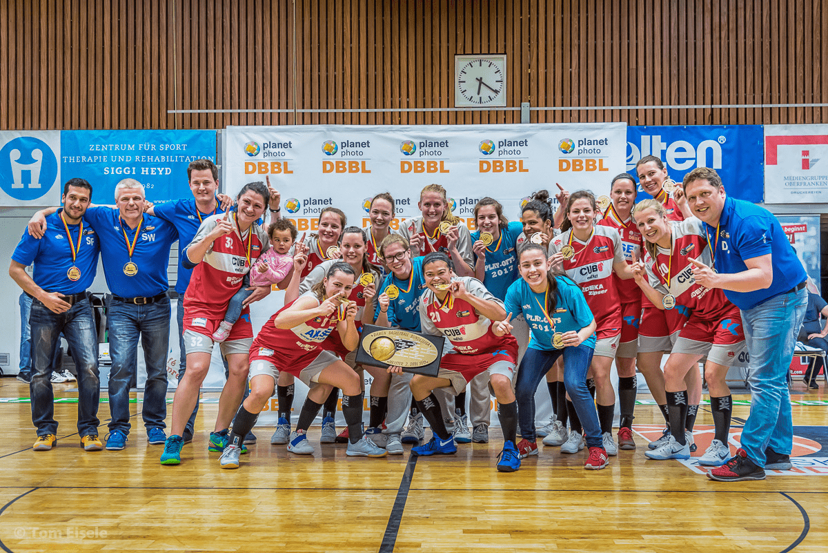 Gratulation AXSE BasCats USC Heidelberg zum Meister 2017