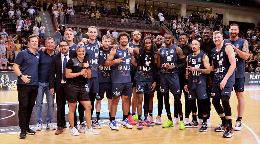 SPORTOPAEDIE gratuliert MLP Academics Heidelberg zum Klassenerhalt