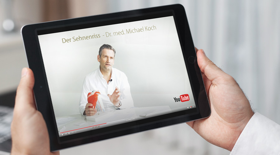Sehnenriss – Experteninterview (Dr. Michael Koch)