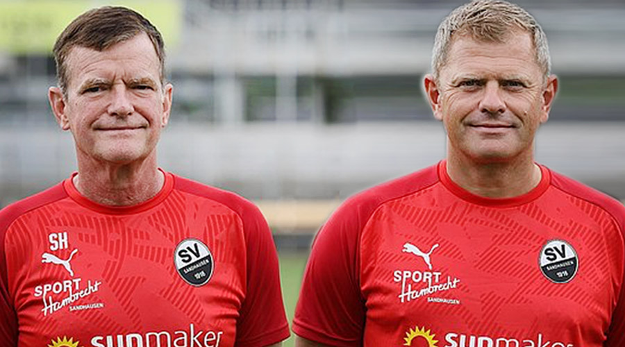 Mannschaftsärzte SV Sandhausen – Dr. Pieter Beks, PD Dr. Nikolaus A. Streich